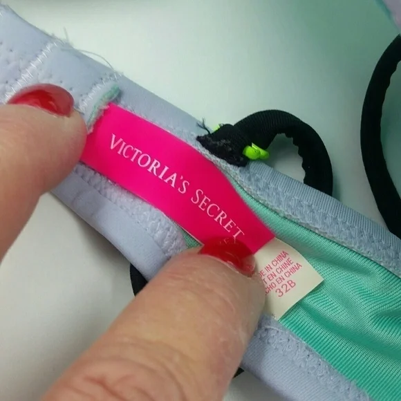 VICTORIA'S SECRET l Color Block Bra E4 - Picture 2 of 4